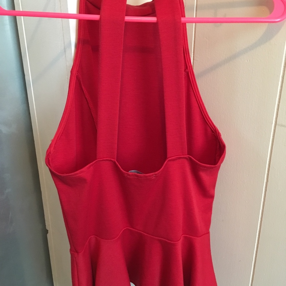 Sexy red top